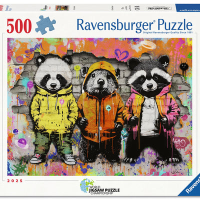 Jigsaw Puzzles, Ravensburger: Furry Friends 500pc Puzzle