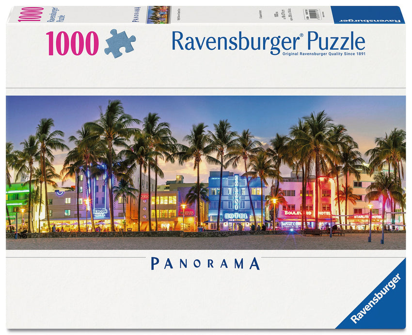 Ravensburger: Night Glow on Ocean Drive 1000pc Puzzle