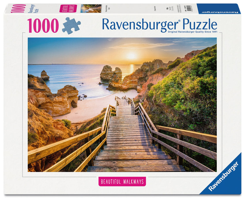 Ravensburger: Stairway to Camilo Beach Algarve 1000pc Puzzle