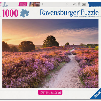 Jigsaw Puzzles, Ravensburger: Pink Pathway 1000pc Puzzle