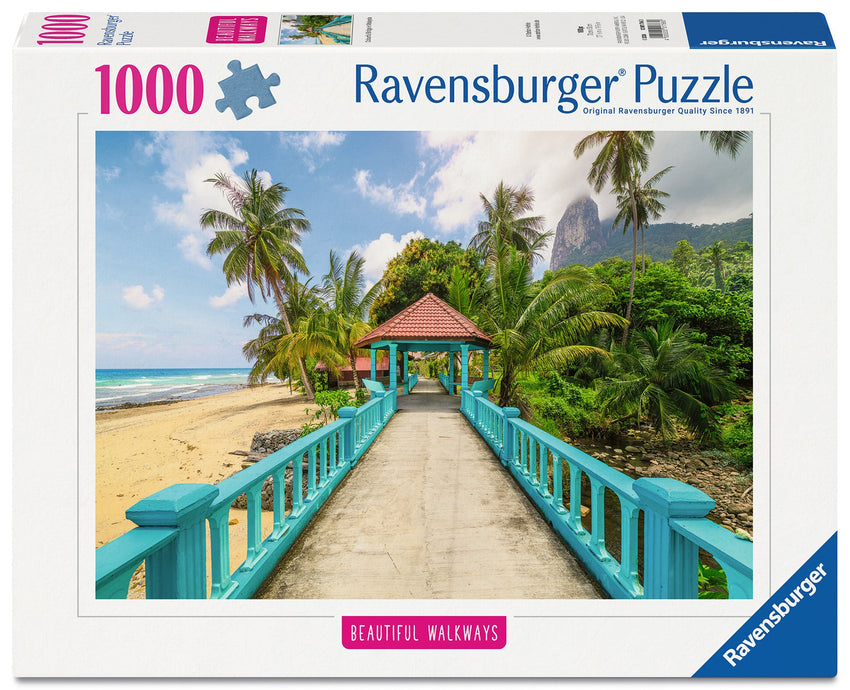 Ravensburger: Colorful Bridge in Malaysia 1000pc Puzzle