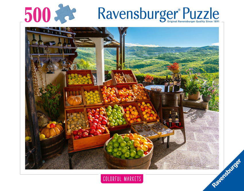 Ravensburger: Fruit and Vegetable Market Croatia 500pc Puzzle