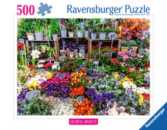 Ravensburger: Flower Market France 500pc Puzzle