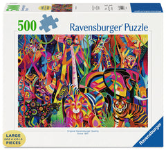 Ravensburger: Jeweled Jungle 500pc Large Format Puzzle