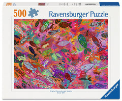 Ravensburger: Fish in Fuchsia 500pc Puzzle