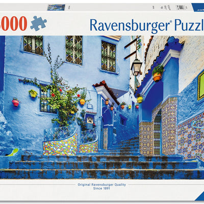 Jigsaw Puzzles, Ravensburger: Morocco in Blue 3000pc Puzzle