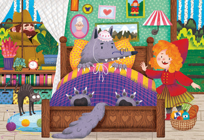 Kid's Jigsaws, Ravensburger: Fairy Tales 2x12pc Puzzle