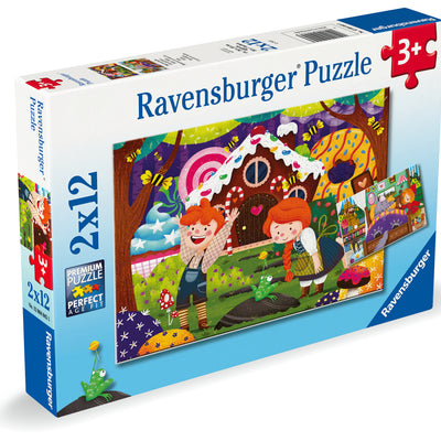 Kid's Jigsaws, Ravensburger: Fairy Tales 2x12pc Puzzle