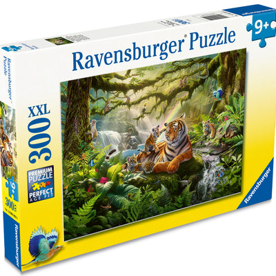 Kid's Jigsaws, Ravensburger: Jungle Wildlife Wonders 300pc XXL Puzzle