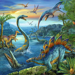 Ravensburger: Dinosaur Fascination Puzzle 3x49pc