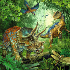 Ravensburger: Dinosaur Fascination Puzzle 3x49pc