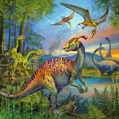 Ravensburger: Dinosaur Fascination Puzzle 3x49pc