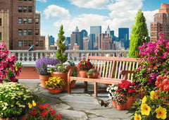 Ravensburger: Rooftop Garden Puzzle 500pc Large Format Puzzle