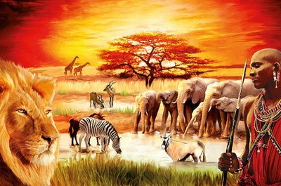 Jigsaw Puzzles, Ravensburger: Savannah Maasai 3000pc Puzzle