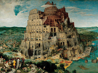 Jigsaw Puzzles, The Tower of Babel Puzzle 5000pc