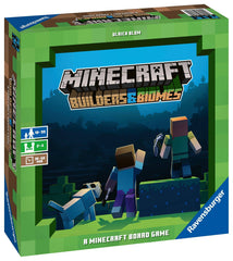 Minecraft: Builders & Biomes Board Game & Farmer's Market Expansion Bundle