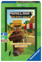 Minecraft: Builders & Biomes Board Game & Farmer's Market Expansion Bundle