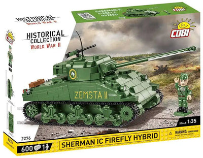 COBI - Construction Blocks, Sherman IC Firefly Hybrid