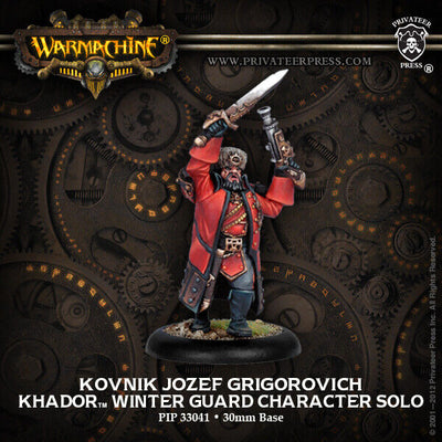 All Products, Warmachine: Khador – Kovnik Jozef Grigorovich