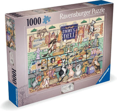 Ravensburger: Dapper Dogs Digby's Deli 1000pc uzzle