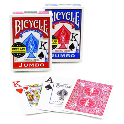 Card Games, Bicycle Jumbo Index Playing Cards