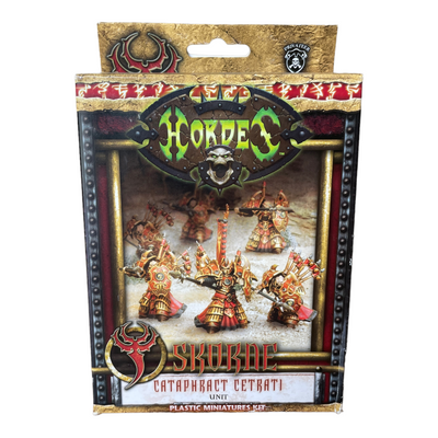 Miniatures, Hordes: Skorne – Cataphract Cetrati Unit