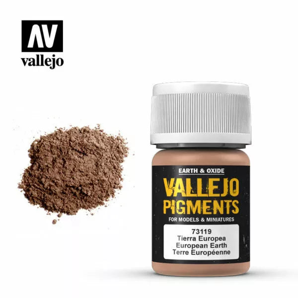 Vallejo Pigments: European Earth 35ml