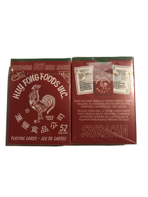 All Products, Sriracha Recipe Playing Cards