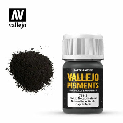 Hobby Supplies, Vallejo Pigments: Natural Iron Oxide 35ml