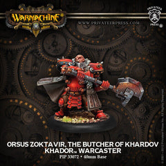 Warmachine: Khador – Orsus Zoktavir; The Butcher of Khardov Warcaster