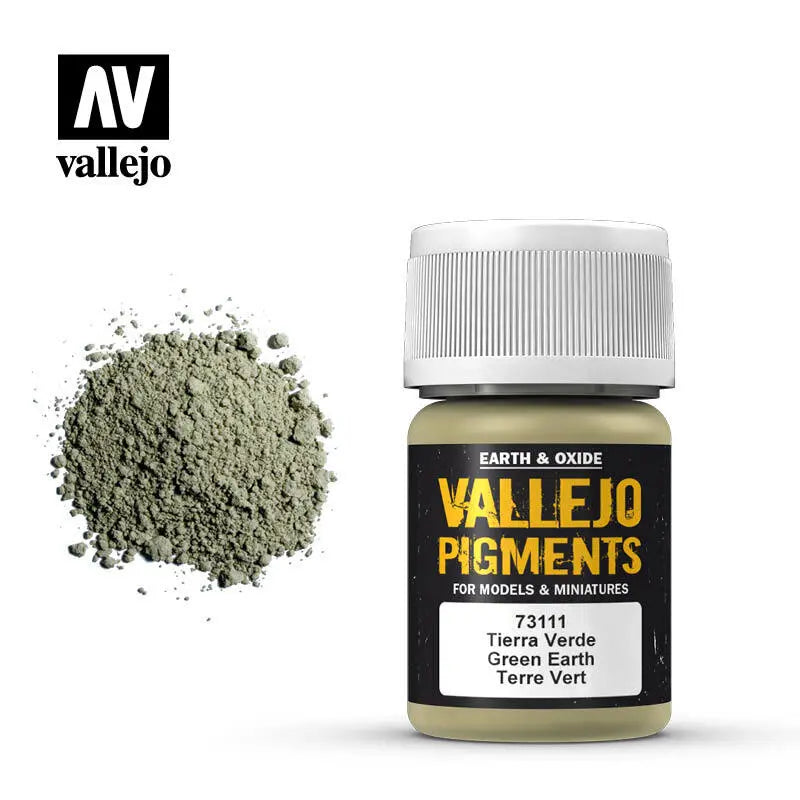 Vallejo Pigments: Green Earth 35ml