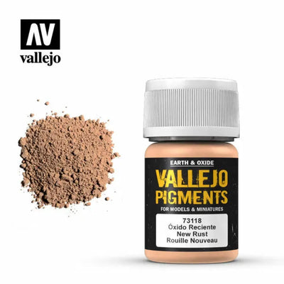 Hobby Supplies, Vallejo Pigments: New Rust 35ml