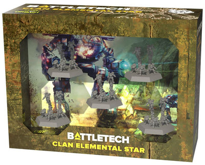 Miniatures, Battletech: Clan Elemental Star