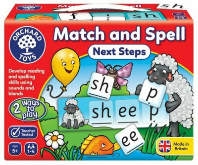 Science and History Games, Match and Spell Next Steps