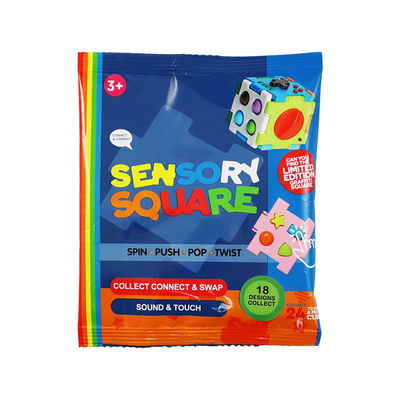 IQ Puzzles, Sensory Square Bling Fidget Toy