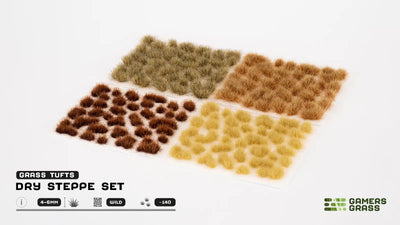 Terrain, Gamers Grass: Dry Steppe Set
