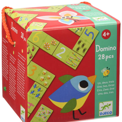 Kid's Jigsaws, Djeco One Two Three Domino 28pc Puzzle