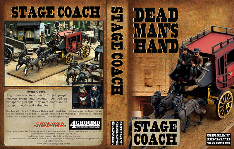 Dead Man's Hand: Stage Coach Set