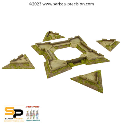 All Products, SARISSA EPIC STAR FORT WITH RAVELINS