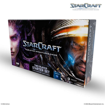 Miniatures, Starcraft Tabletop Miniatures Game: Two Player Starter Set Founders Edition