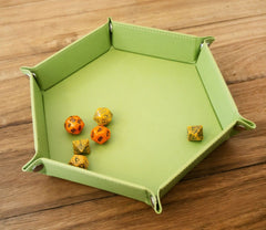 LPG Hex Dice Tray 8 Inch Green