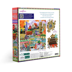 eeBoo: Paris in Autumn 1000pc Puzzle
