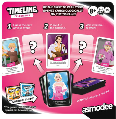 Science and History Games, Timeline: Celebrities