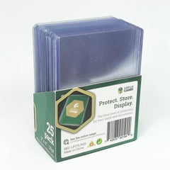 LPG Essentials: Top Loaded Card Protectors 3 x 4 inch 35pt 25 Pack