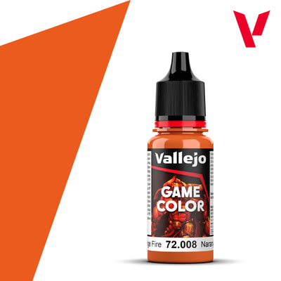 Hobby Paint, Game Color: Orange Fire 18ml