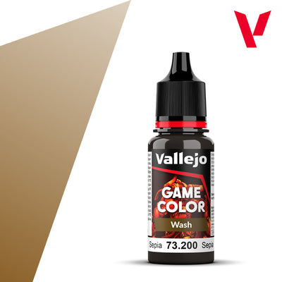 Hobby Supplies, Game Color Wash: Sepia 18ml