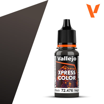 Hobby Paint, Xpress Color: Greasy Black 18ml