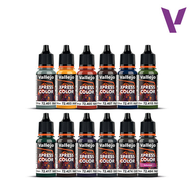 Hobby Paint, Vallejo Xpress Color: Starter Set