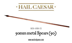 Hail Caesar: 50mm Metal Spears x50