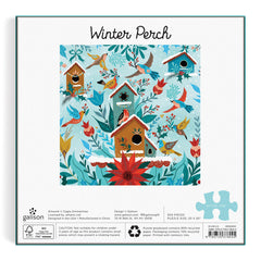 Galison: Winter Perch 500pc Puzzle